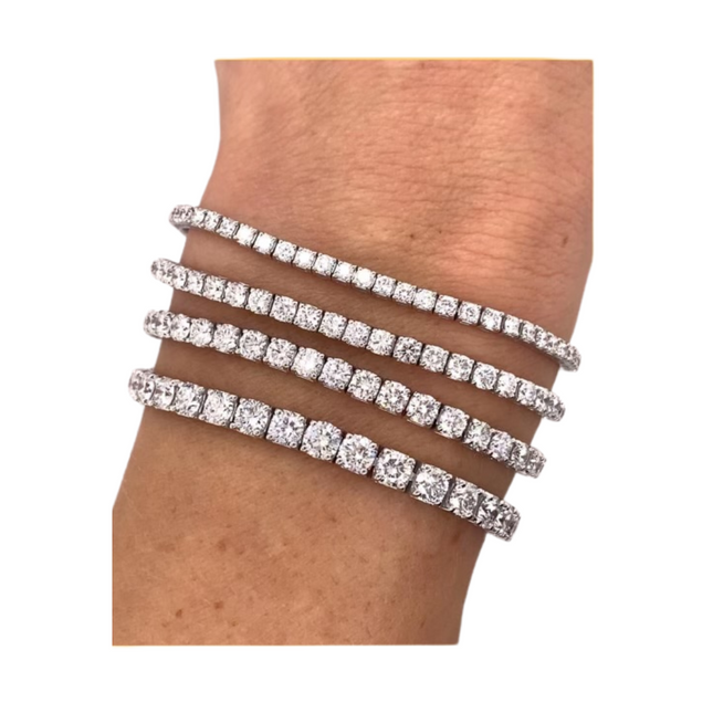 LAB GROWN TENNIS BRACELET