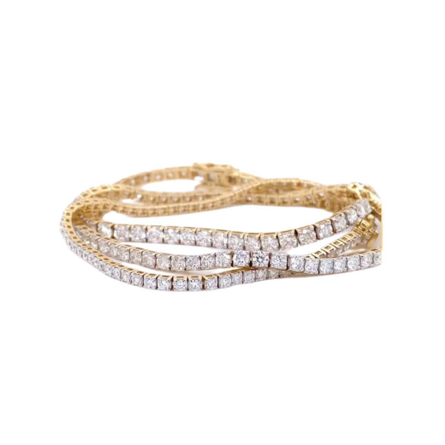 LAB GROWN TENNIS BRACELET