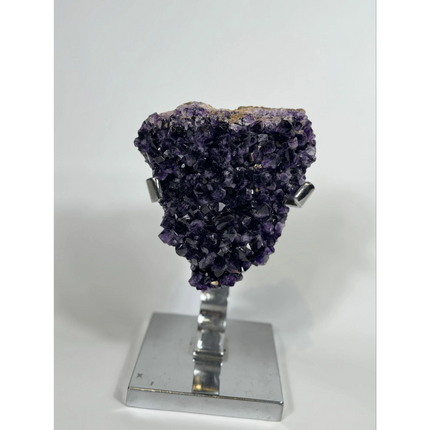 PREMIUM QUALITY AAA GRADE AMETHYST FROM URUGUAY-STAND INCLUDED