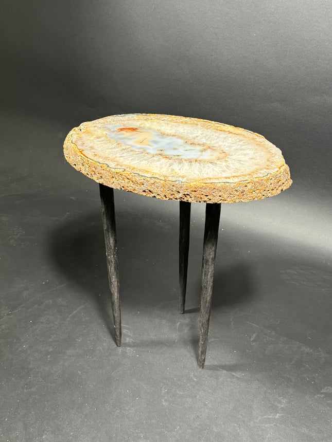 Agate end table