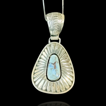 GOLDEN HILL TURQUOISE PENDANT
