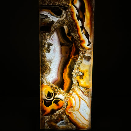 AGATE LAMP 16X6