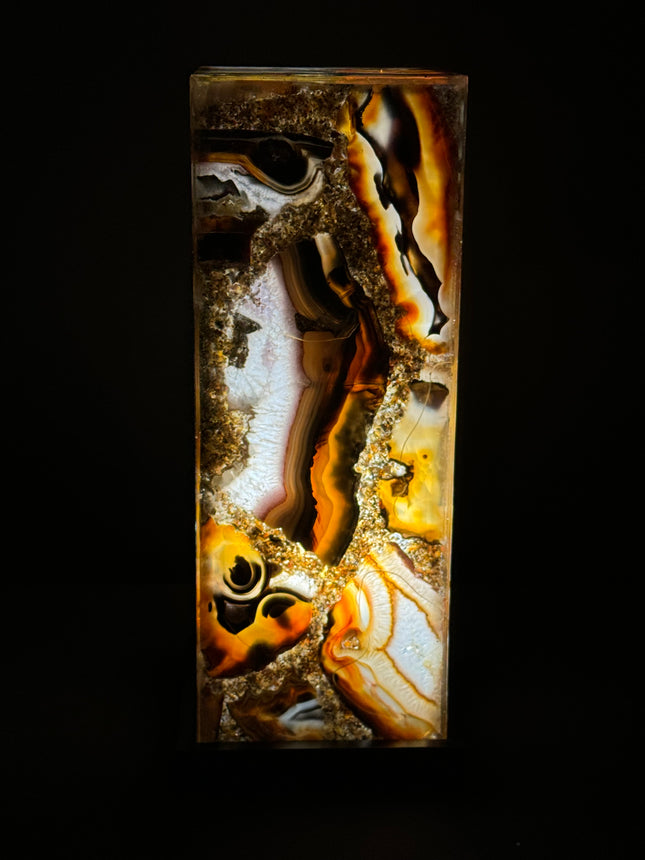 AGATE LAMP 16X6
