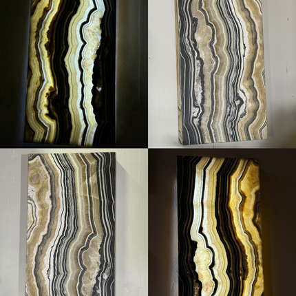 ZEBRA ONYX 43”x19.5”
