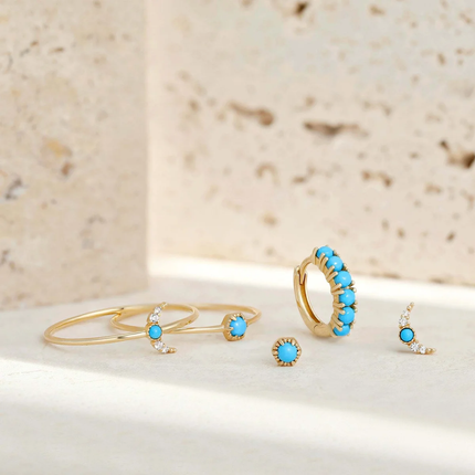 TURQUOISE STACKING RING