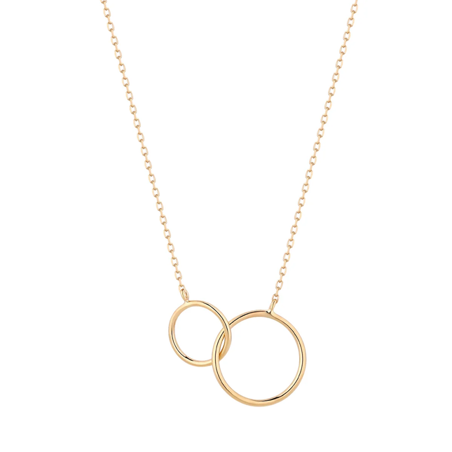 Interlinked Circles Necklace