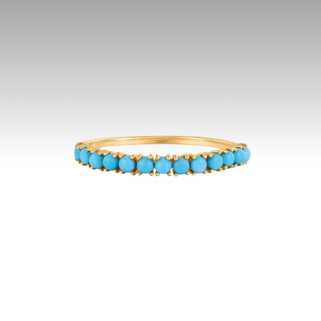 TURQUOISE STACKING RING